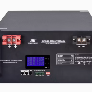 48V 200Ah LiFePO₄ Solar Battery Pack – Wall / Rack Mounted